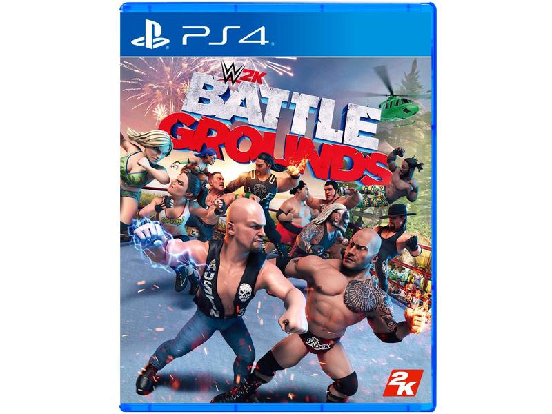 Imagem do produto WWE 2K Battle Grounds PS4 - Físico em Magazine Luiza